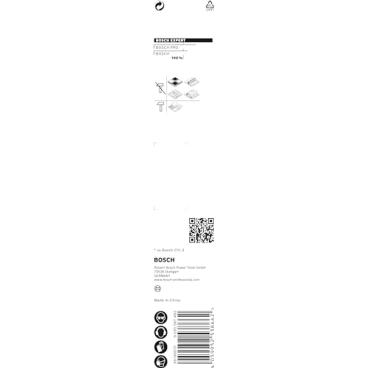 Bosch Expert HEX-9 2608900573, Mehrzweckbohrer für präzises Bohren in verschiedenen Materialien, Gesamtlänge 150 mm, Sechskantschaft – Bild 4