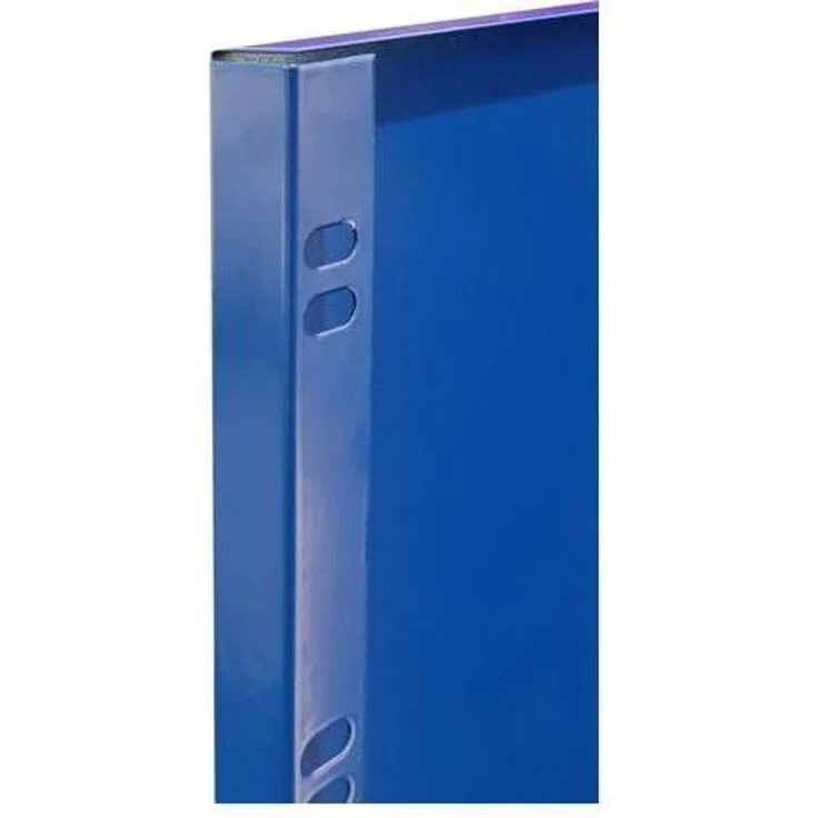 Schulte Lagertechnik Kellerregal Vollblech-Seitenblende MP, lichtgrau, 90 x 1000 x 300 mm, hohe Stabilität, made in Germany