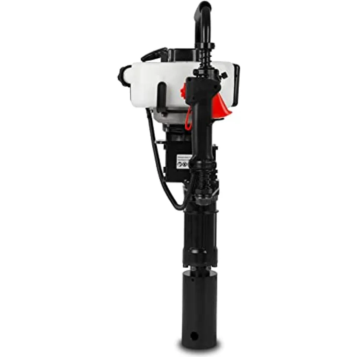 EBERTH GB1-RAM32, Benzin Pfahlramme mit 1,2 PS, 2-Takt Motor, max. Pfahldurchmesser 70mm, inkl. 2x Rammloch Adapter – Bild 8