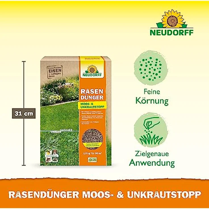 Neudorff RasenDünger SPEZIAL 5PLUS1 – Bild 4