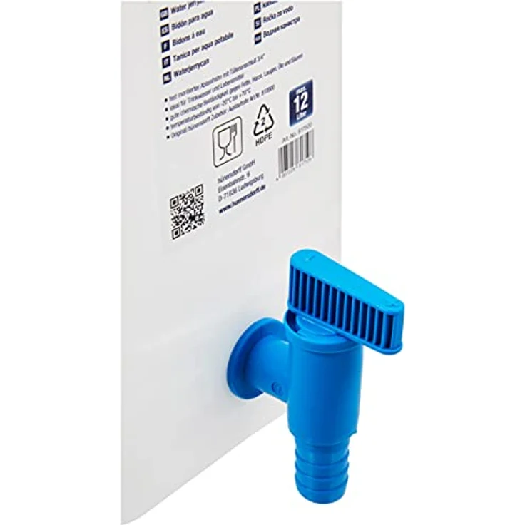 Hünersdorff Wasserkanister ECO 12 liter, Polyethylen – Bild 2
