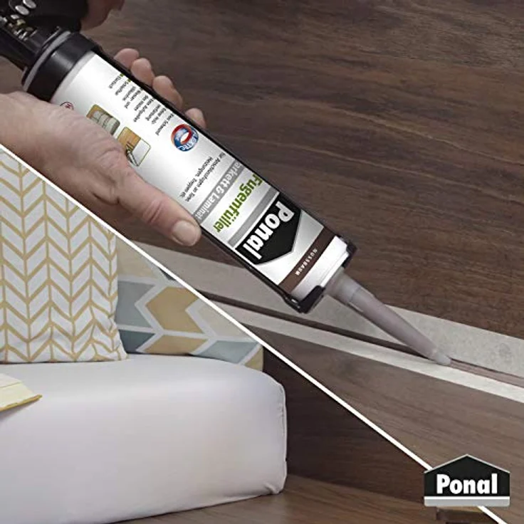 Ponal Parkett und Laminat Fugenfüller 280 ml nussbaum – Bild 7
