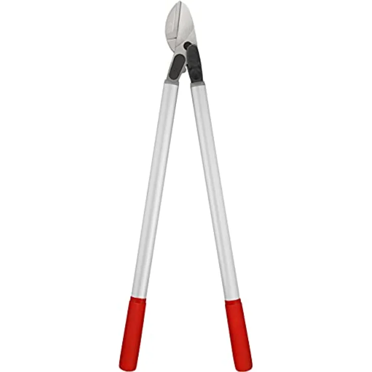 Felco Gartenschere 230 Zweihand-Baum, Reb und GartenschereAstschere mit Kraftübersetzungssystem mit geradem Amboss, Länge 80 cm, rot – Bild 2