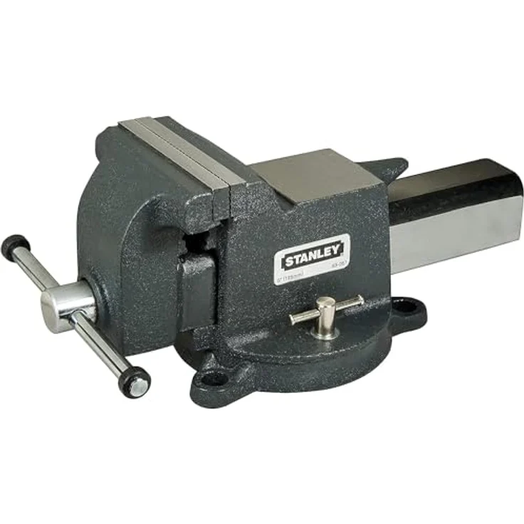 Stanley Maxsteel Schraubstock (schwere Ausführung, 95 mm Ausladung, 125 mm Spannweite, 1800 kg Spannkraft) 1-83-067 – Bild 2