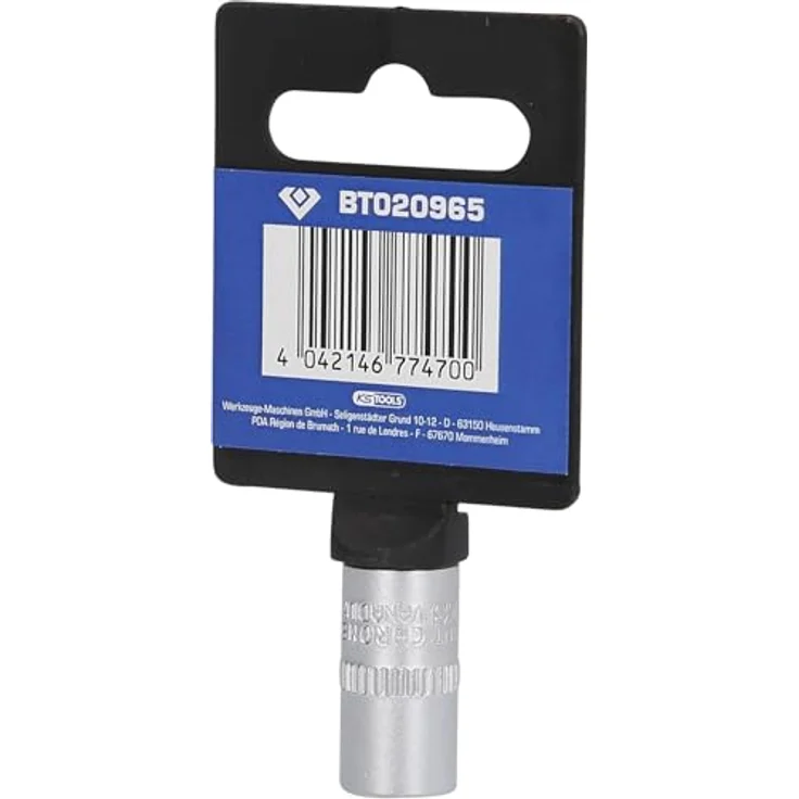 Brilliant Tools Bit- und Steckschlüsselset Torx-E-Stecknuss E10, 1/4" (6,3 mm) Innenvierkant-Antrieb, matt verchromt – Bild 5