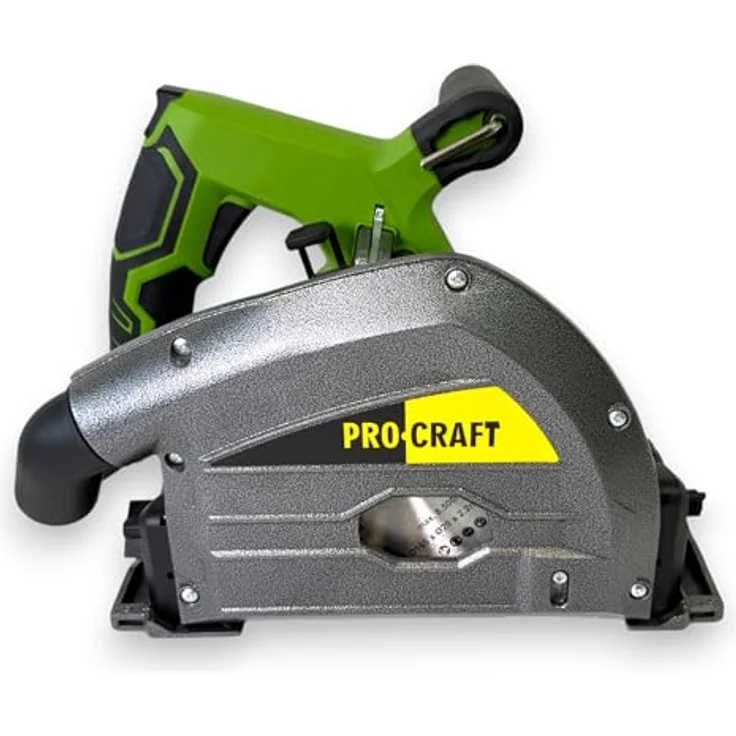 PRO CRAFT Tauchsäge Procraft KR2100, 1400 Watt, 165 mm mit 2x 700 mm Führungsschiene, präzise Längsschnitte – Bild 5