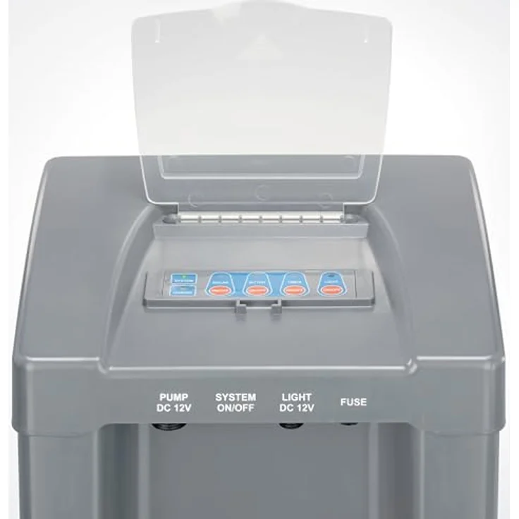 Esotec Solar Bachlaufset WATERFALL 100/2600, Komplettset mit 50 Wp Solarmodulen und Akkuspeicher, Tauchpumpe 2600 l/h – Bild 7