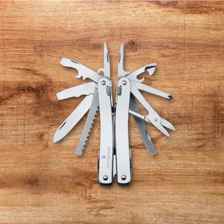 Victorinox SwissTool Spirit X Plus in Leder-Etui (3.0235.L) – Bild 3