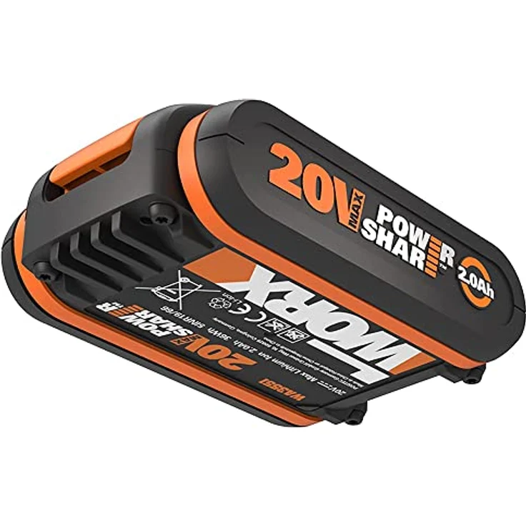 Worx Lithium-Ionen-Akku WA3551 20V 2Ah – Bild 3
