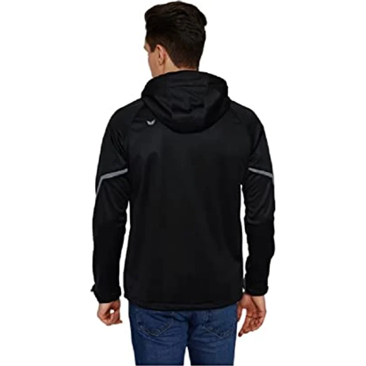 Erima Softshelljacke Herren Softshelljacke Function, wasserabweisend und hoch atmungsaktiv – Bild 4