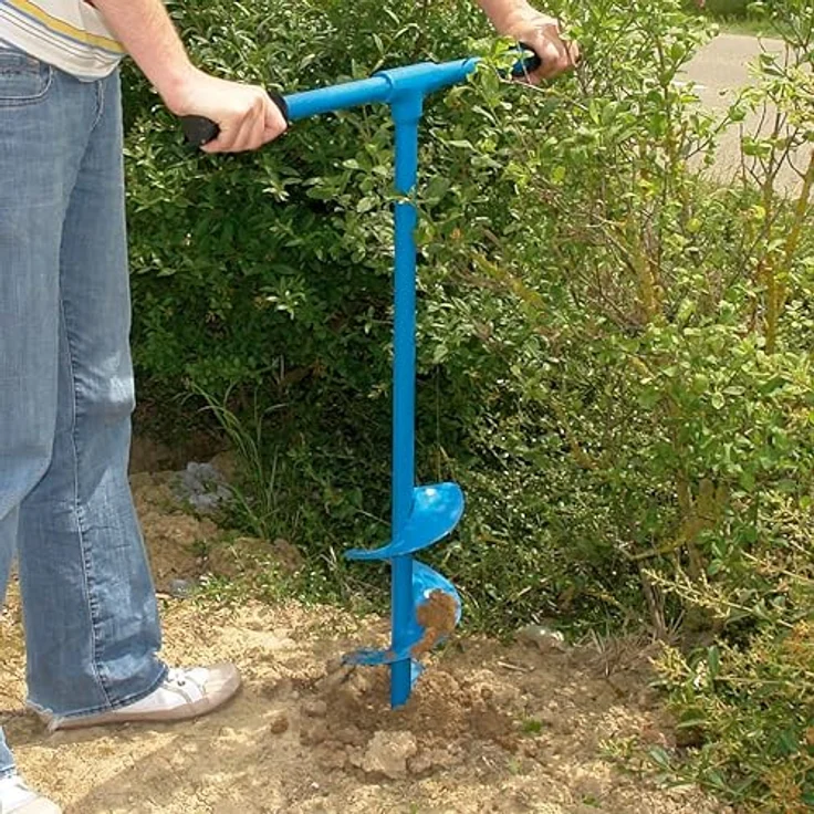 Güde Erdbohrer Güde Handerdbohrer GH 150, praktisches und vielseitiges Gartenwerkzeug, 150 cm Länge – Bild 6