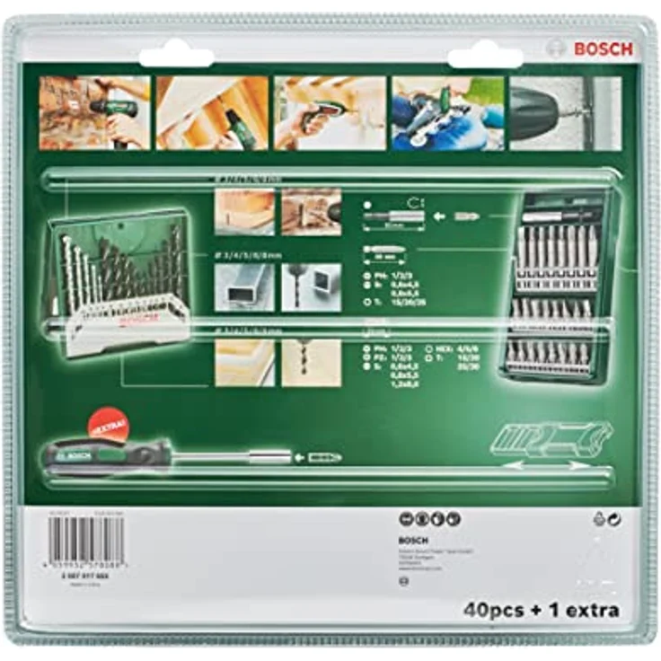 Bosch Accessories Mini X-Lin 2607017655 Bit-Set 41teilig inkl. Bithalter-Schraubendreher – Bild 3