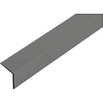Alberts 434823 Winkelprofil ALU-anthrazit-kunststoffbeschichtet-2000 x 25 x 25 x 1 mm, anthrazit