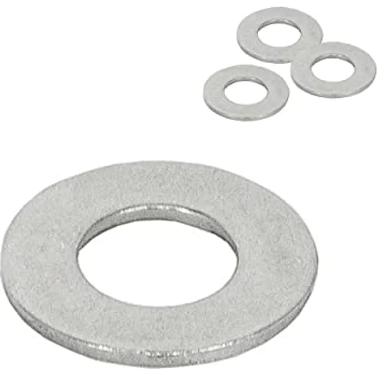 SCHMIDT systemprofile 10x Unterlegscheibe M8 16mm verzinkt flache U-Scheibe Beilagscheibe