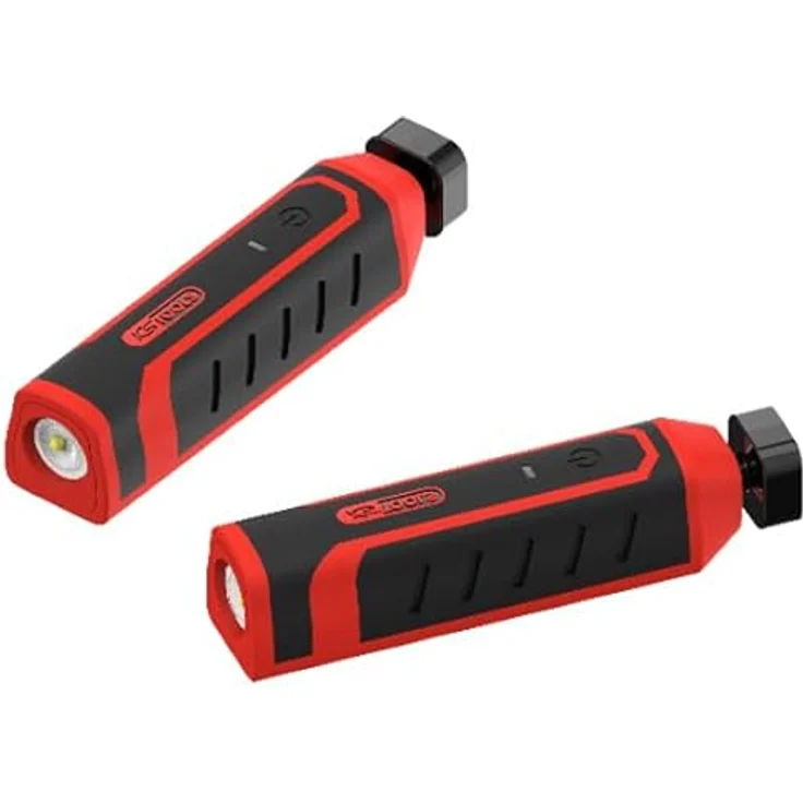 KS Tools 150.4630 eQi UltimateBEAM 2in1 Nackenleuchte, spritzwassergeschützt, inkl. 2 abnehmbaren Arbeitsleuchten je 180 Lumen – Bild 5