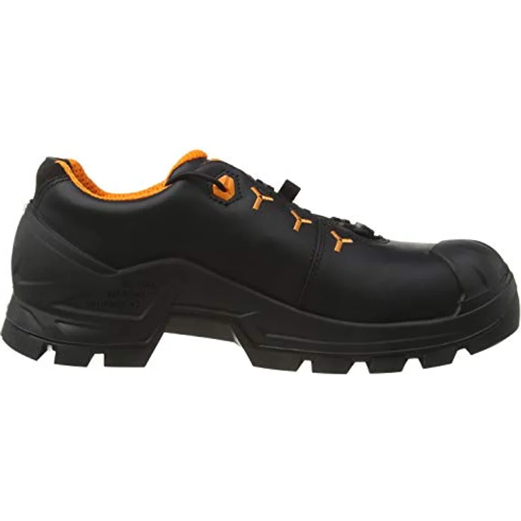 Uvex uvex 2 VIBRAM® S3L FO HI HRO SC SR Arbeitsschuh, ergonomische Passform, leicht, schwarz/orange – Bild 6