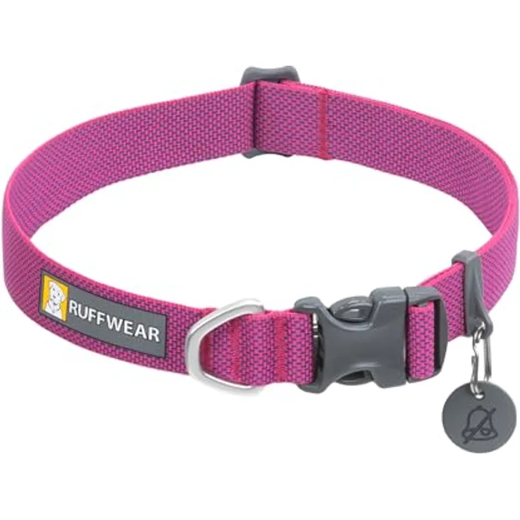 RUFFWEAR Hi & Light Hundehalsband, Alpenglow pink, 23-28cm