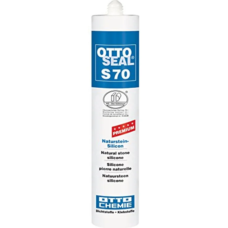 OTTOSEAL OttoSeal S70 Premium-Naturstein-Silicon, 310ml, Farbe: C05 BRAUN – Bild 1