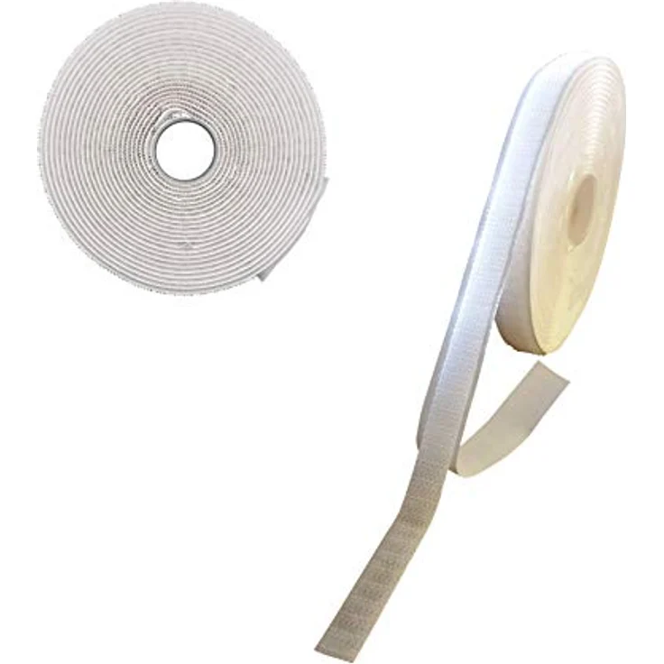 Walter 20 meter Fenster-Fliegengitter Klettband selbstklebend 4 Rollen 5m x 1cm – Bild 8