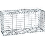 Gabione Steingabione Steinkorb 100x50x30 cm Wand Drahtkorb Metallkorb Mauer