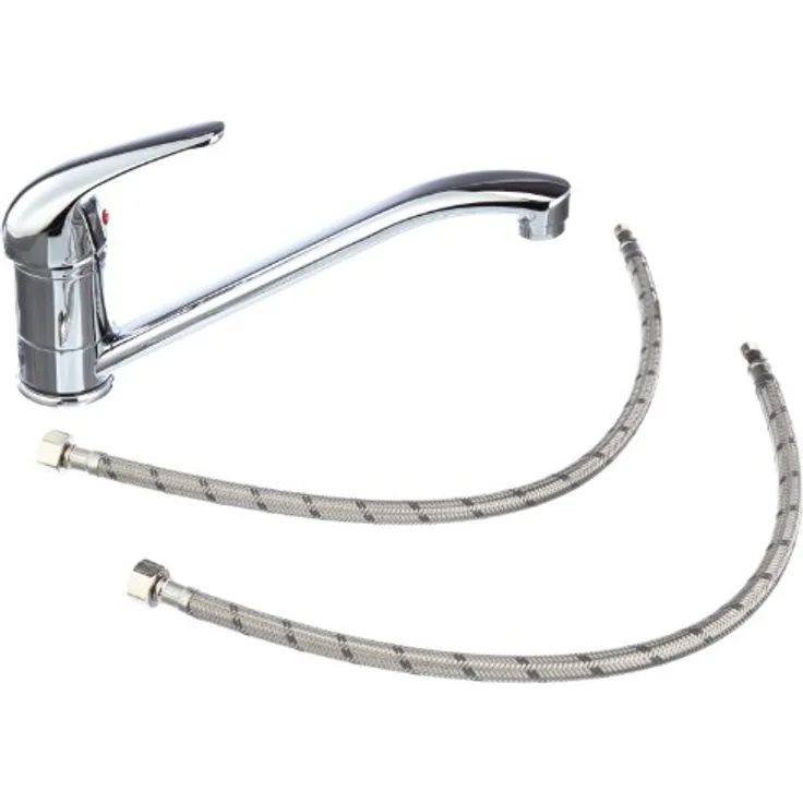 Schütte Spültischarmatur FALCON, 360° schwenkbarer Auslauf, auswechselbare 40mm Keramik-Kartusche, einfache Montage