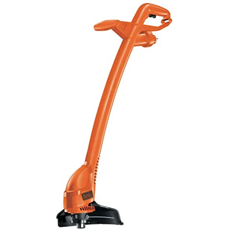 Black+Decker Rasentrimmer 350 W, 25 cm Schnittbreite, Zweihand-Ausführung, Fadenverlängerung per Auftipp-Automatik GL360, 350 Watt Leistung – Bild 2