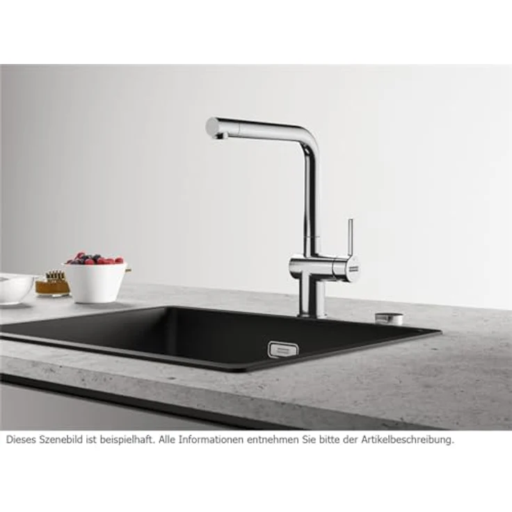 FRANKE Active L Küchenarmatur Hochdruck, Weiß Matt mit Auszugsbrause, 180° Schwenkbereich – Bild 7