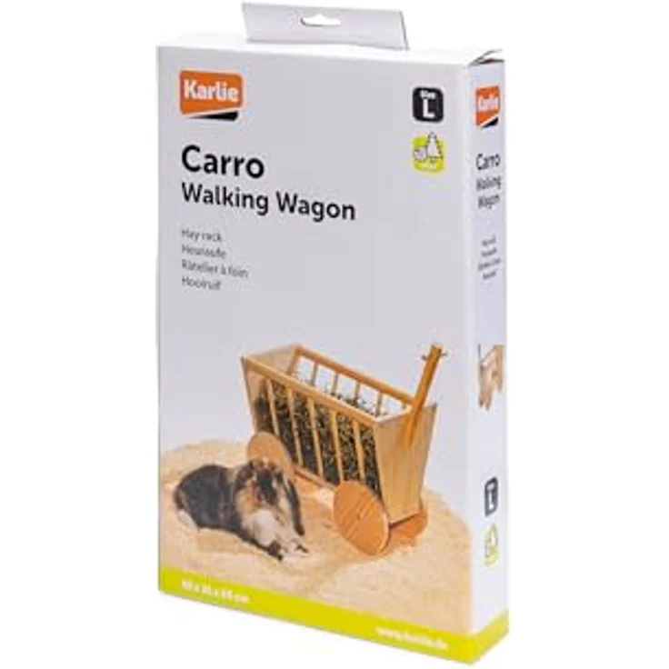 Karlie Heuraufe Bollerwagen Carro L: 42 cm B: 24 cm H: 31 cm – Bild 6