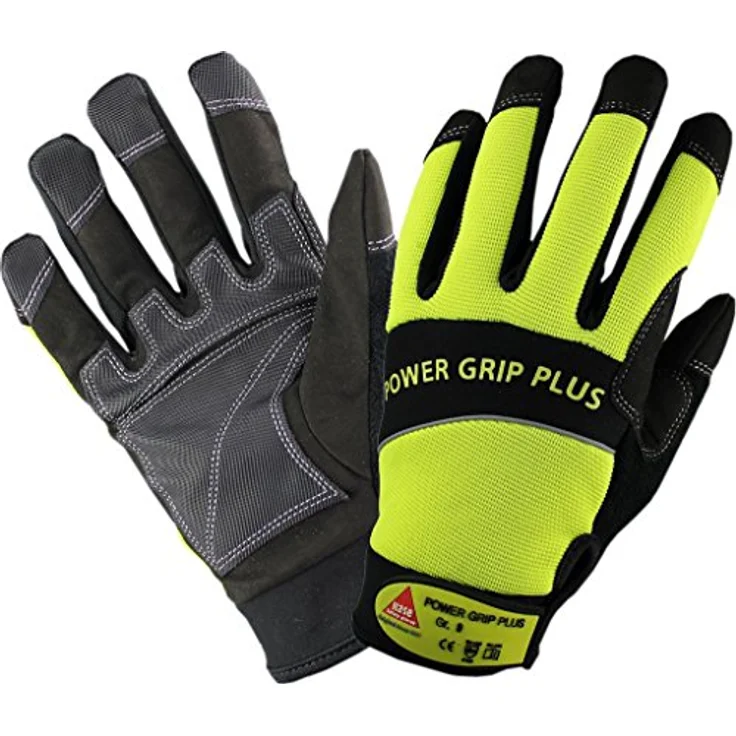Hase Safety Gloves 40200M-9 Arbeitshandschuhe Power Grip Plus, Größe 9, Original hase Qualität – Bild 1