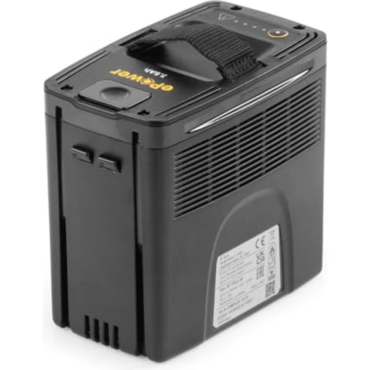 STIGA ePower 48V 7.5Ah Akku für Gartengeräte, hohe Kapazität, Schnellverschluss, universelle Kompatibilität, LED-Anzeigen, ergonomischer Stoffgriff – Bild 2