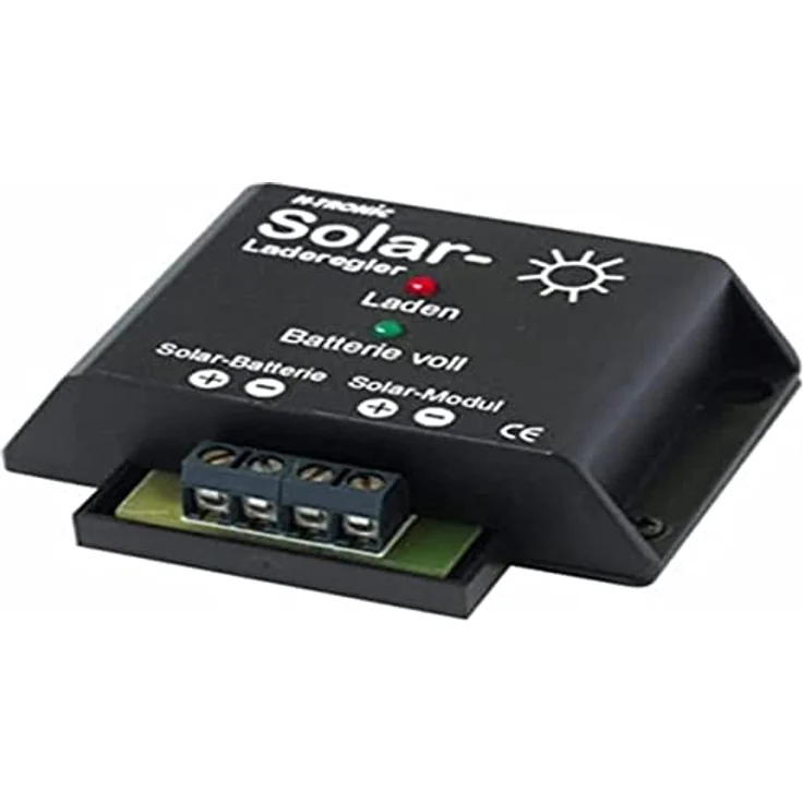 H-Tronic SL 53 Laderegler PWM 12V, Solar-Laderegler mit automatischer Ladeschluss- und Mindestspannungsabschaltung – Bild 2