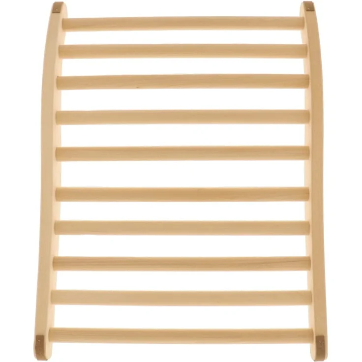Hofmeister Rückenlehne Lindenholz 51 cm Rückenstütze S-Form Kopfstütze Liege – Bild 2