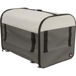 Trixie Transport-Hütte dunkelgrau-hellgrau M: 55 × 65 × 80 cm