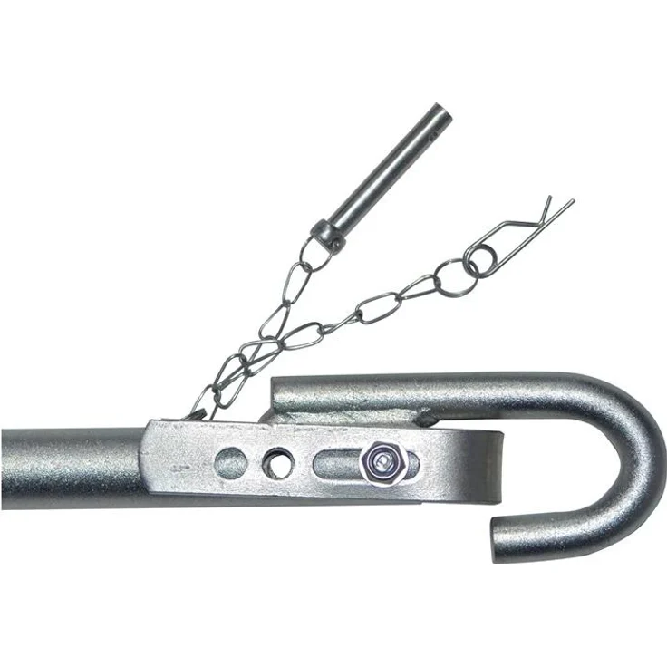 Abschleppstange STA/Metall L1,8xB65xH53mm G.4,26kg silber – Bild 2