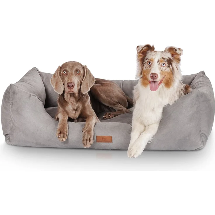 Knuffelwuff Hundebett Dreamline Grau M-L – Bild 1