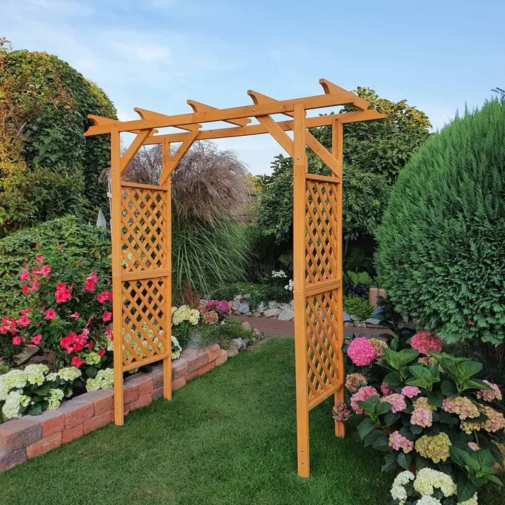 Promadino Pergola Bamberg ohne Pflanzkästen