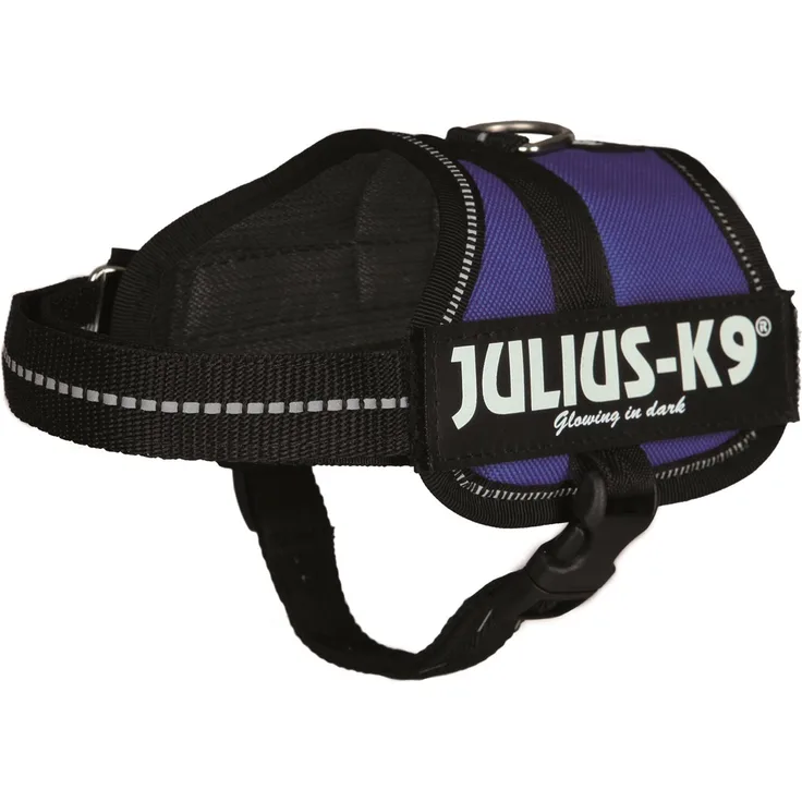 Julius-K9® Powergeschirr Baby & Mini blau Baby 2 (XS-S)