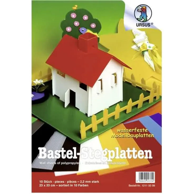 Ursus Stegplatten 23 x 33 cm 10 Platten