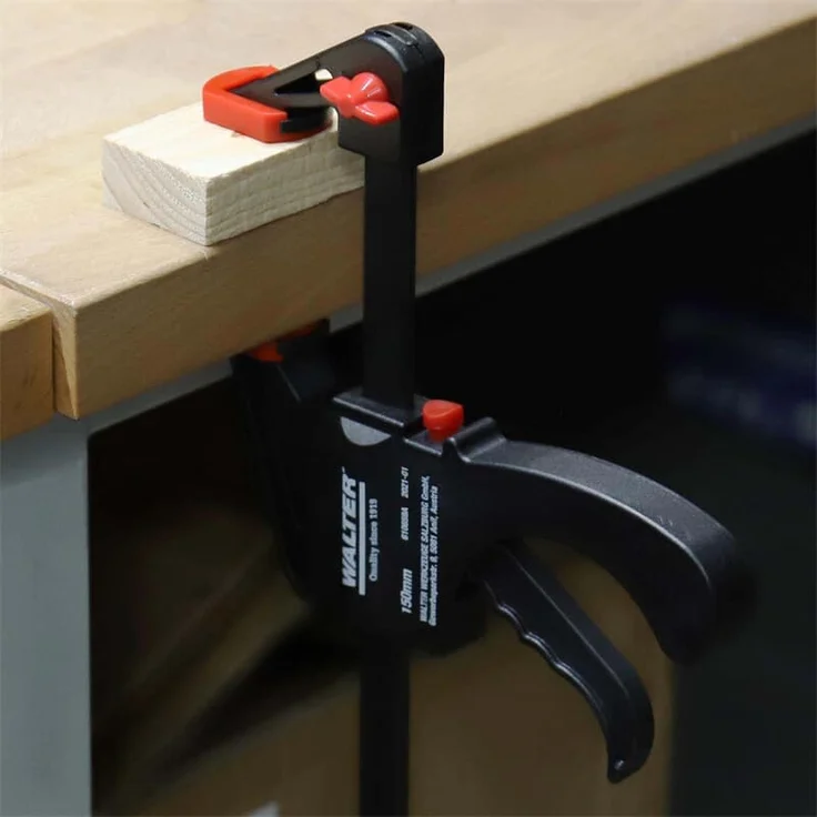 Walter Schnellspannzwingen 4 tlg. Set Spanner Druckzwingen Zwingen Klemmzwingen – Bild 5