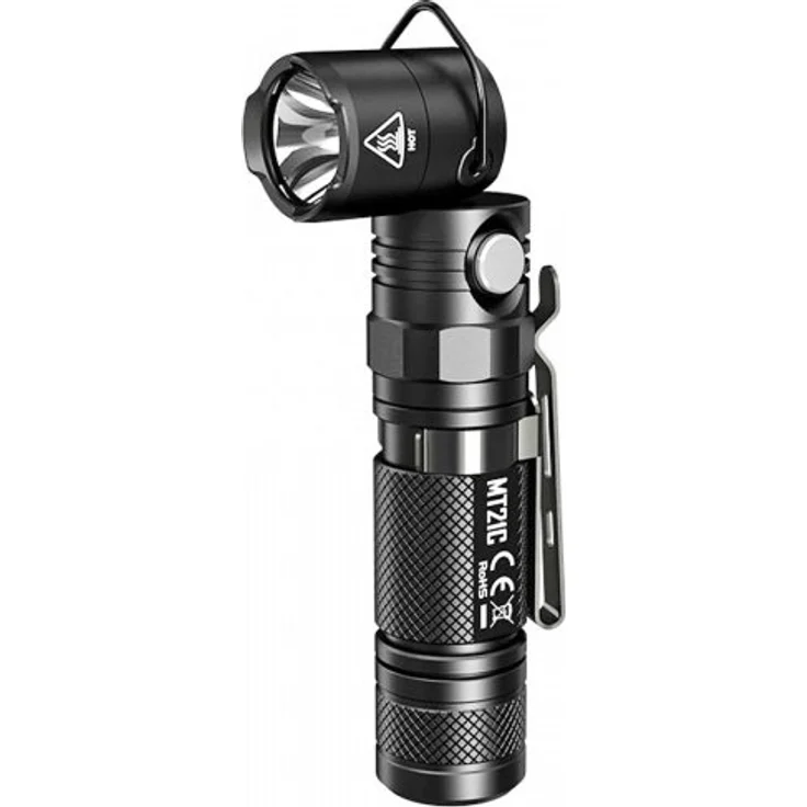 Nitecore MT21C LED-Taschenlampe 90 Grad schwenkbar inklusive Magnet am Lampenschaft