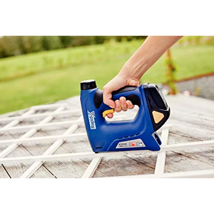 Rapid Akkutacker, Inkl. Heftklammern, Für Hobbyarbeiten, Li-Ion, BTX530, 5000128 – Bild 7