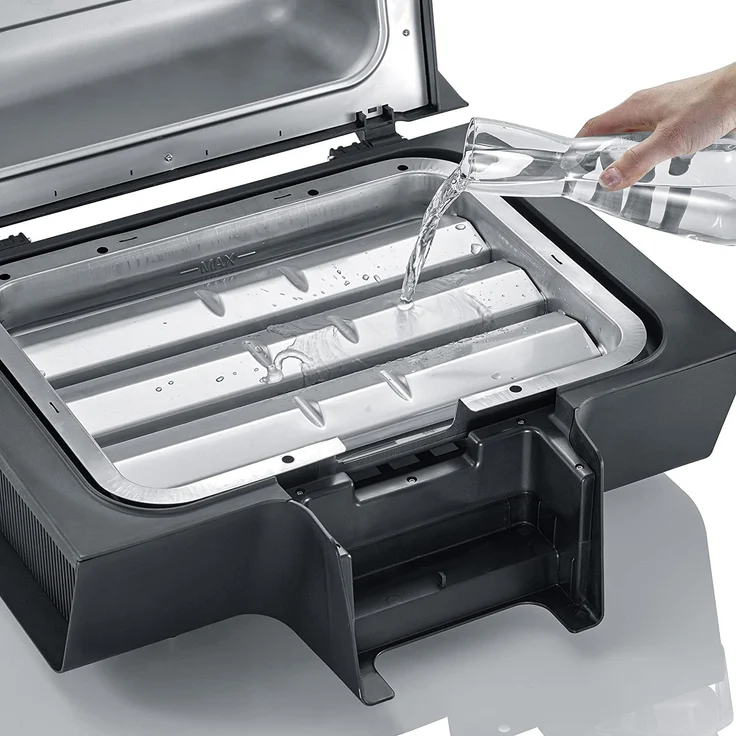 SEVERIN PG 8138 SEVO SMART CONTROL GT Tischgrill mit Deckel – Bild 2