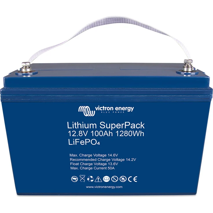 Victron Lithium SuperPack 12,8V/100Ah (M8) Hochstrom – Bild 2