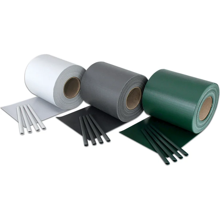 ALLEGRA 1 Rolle Sichtschutzstreifen 19 cm x 50 m RAL 7016, Anthrazitgrau – Bild 6