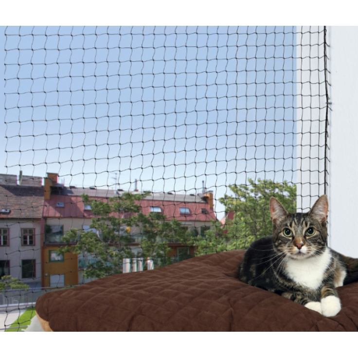 Trixie Schutznetz schwarz 2 × 1,5 m – Bild 1