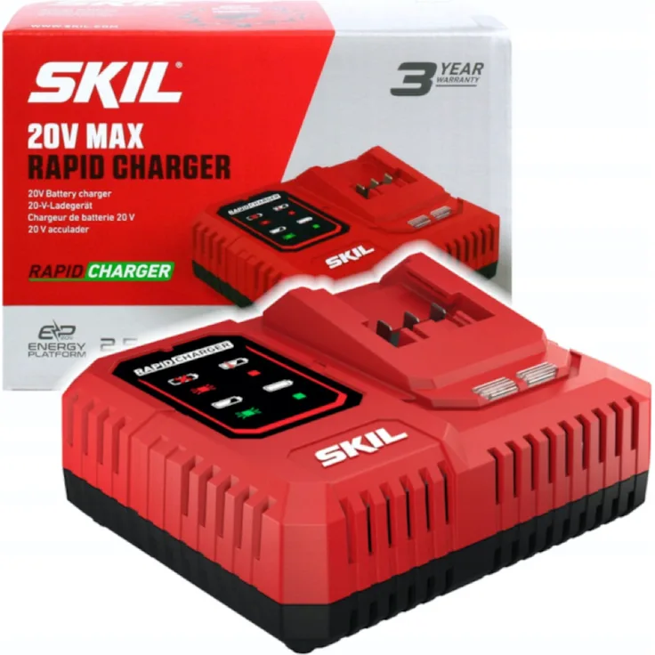 Skil Schnelladegerät 20V 3123 AA 6,0A CR1E3123AA