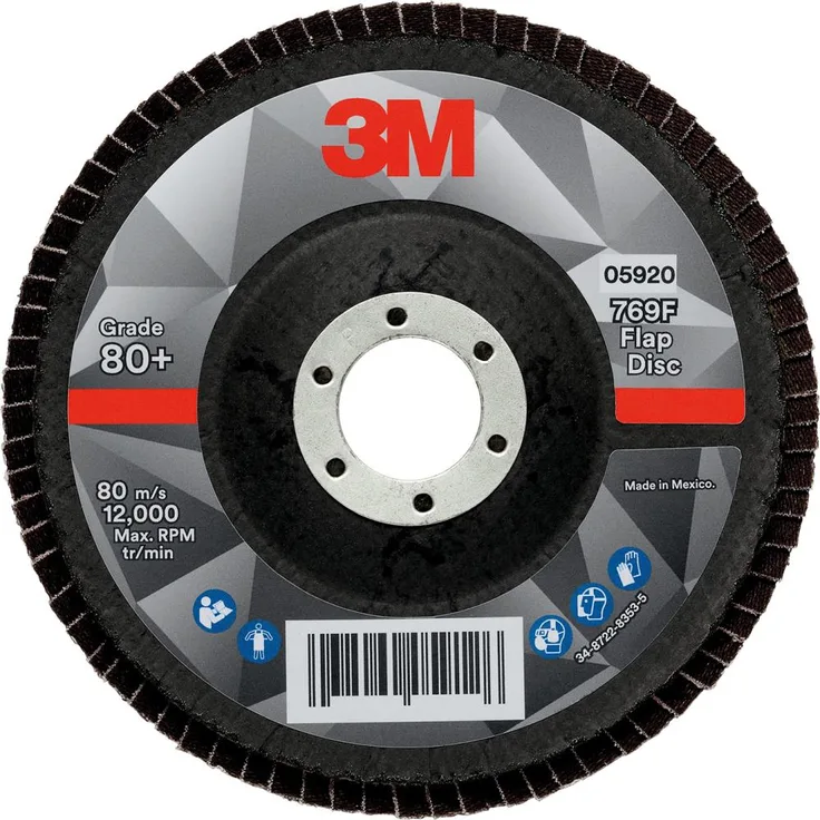 3M Fächerschleifscheibe 769F125mm K120 gerade 3M 1 Stück