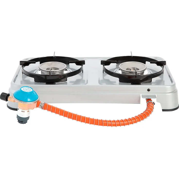 Campingaz Gaskocher Camping Cook CV, grau, Zweiflammkocher 3600 Watt Leistung – Bild 3