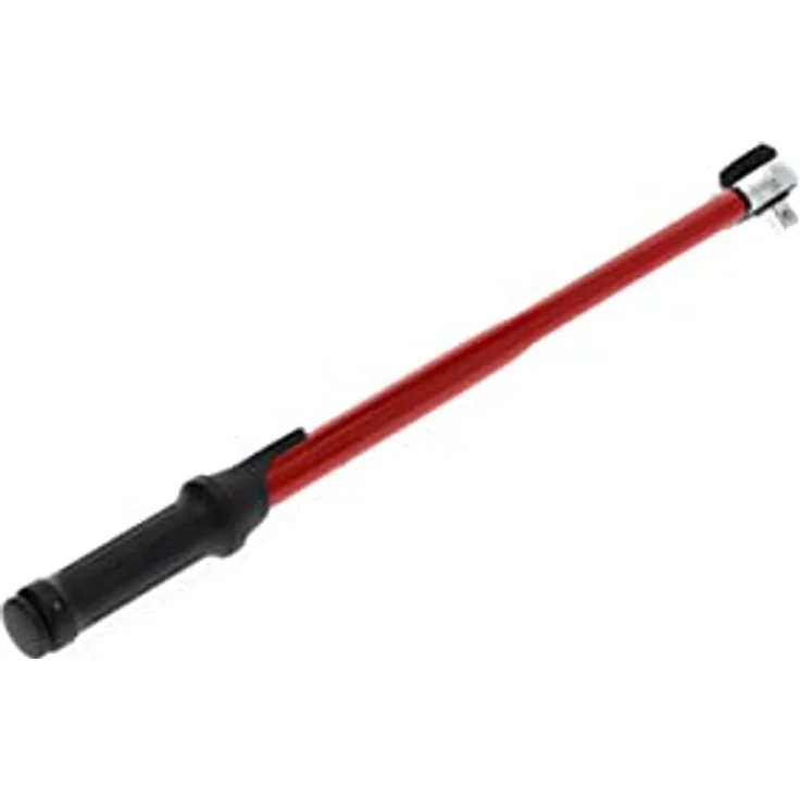 GEDORE red Drehmomentschlüssel für Links- und Rechtsgewinde, 1-2 Zoll, 60-300 Nm, Stahlrohr, Rot-Schwarz – Bild 3