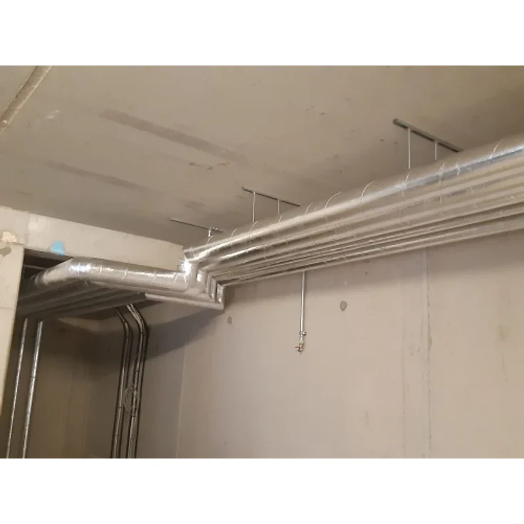 Scorprotect ® Rohrschale Rohrisolierung Steinwolle 1 m alukaschiert mit Gitterummantelung 100% EnEV : 35 x 34 mm – Bild 7